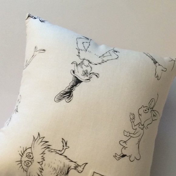 Handmade Grinch Character Tooth fairy floral pillow for girls - Picture 5 of 6